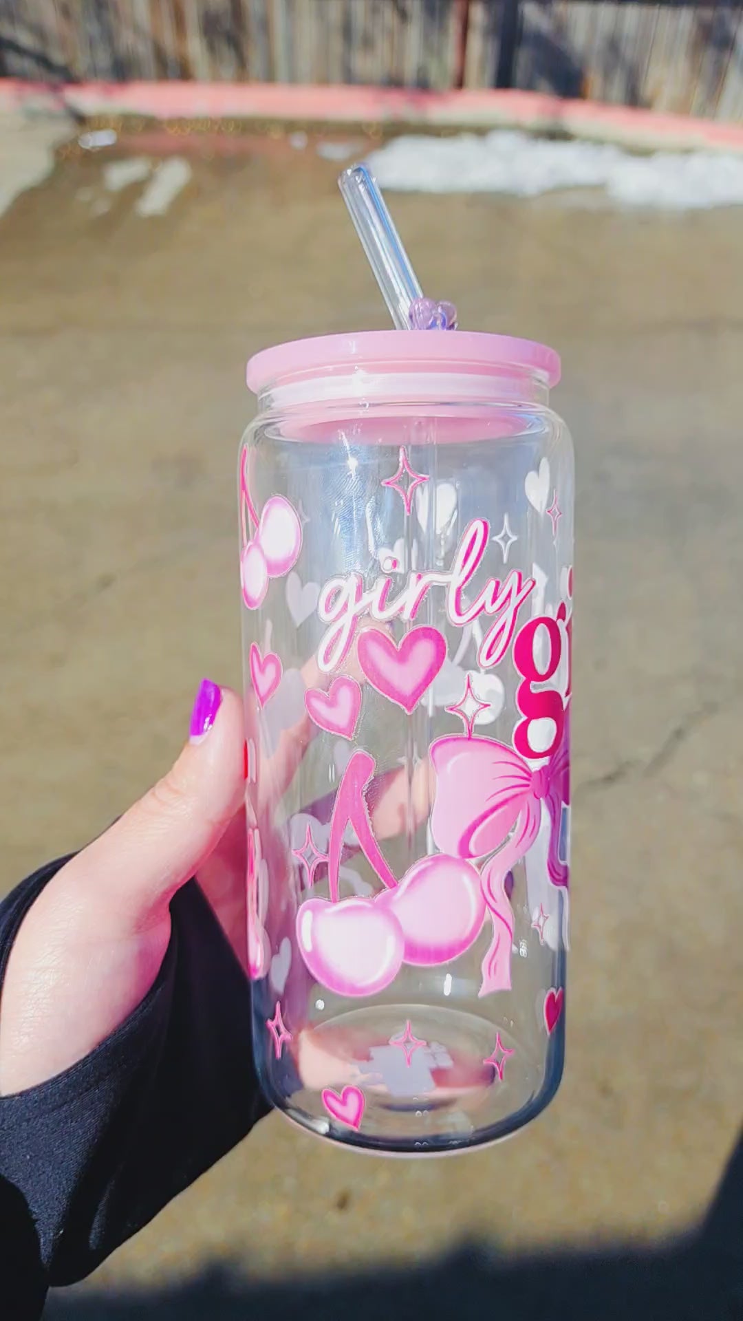 20oz Girly Girl Libby