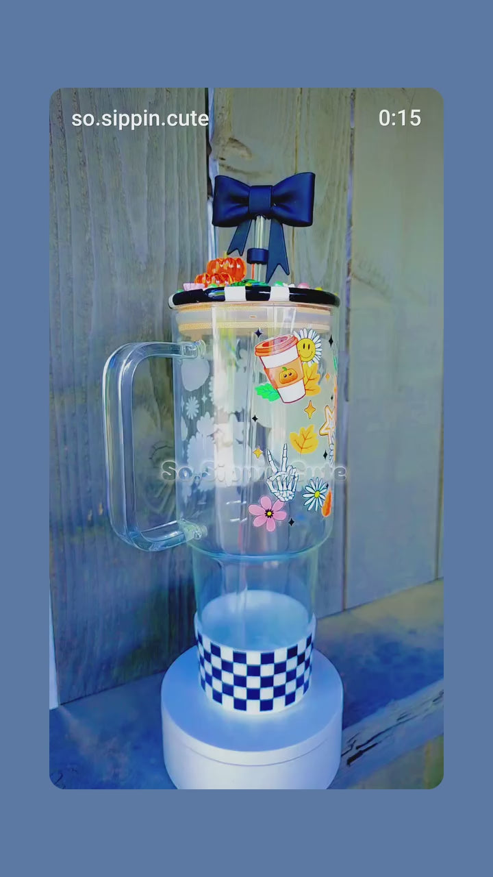 Retro Pumpkin Spice Tumbler