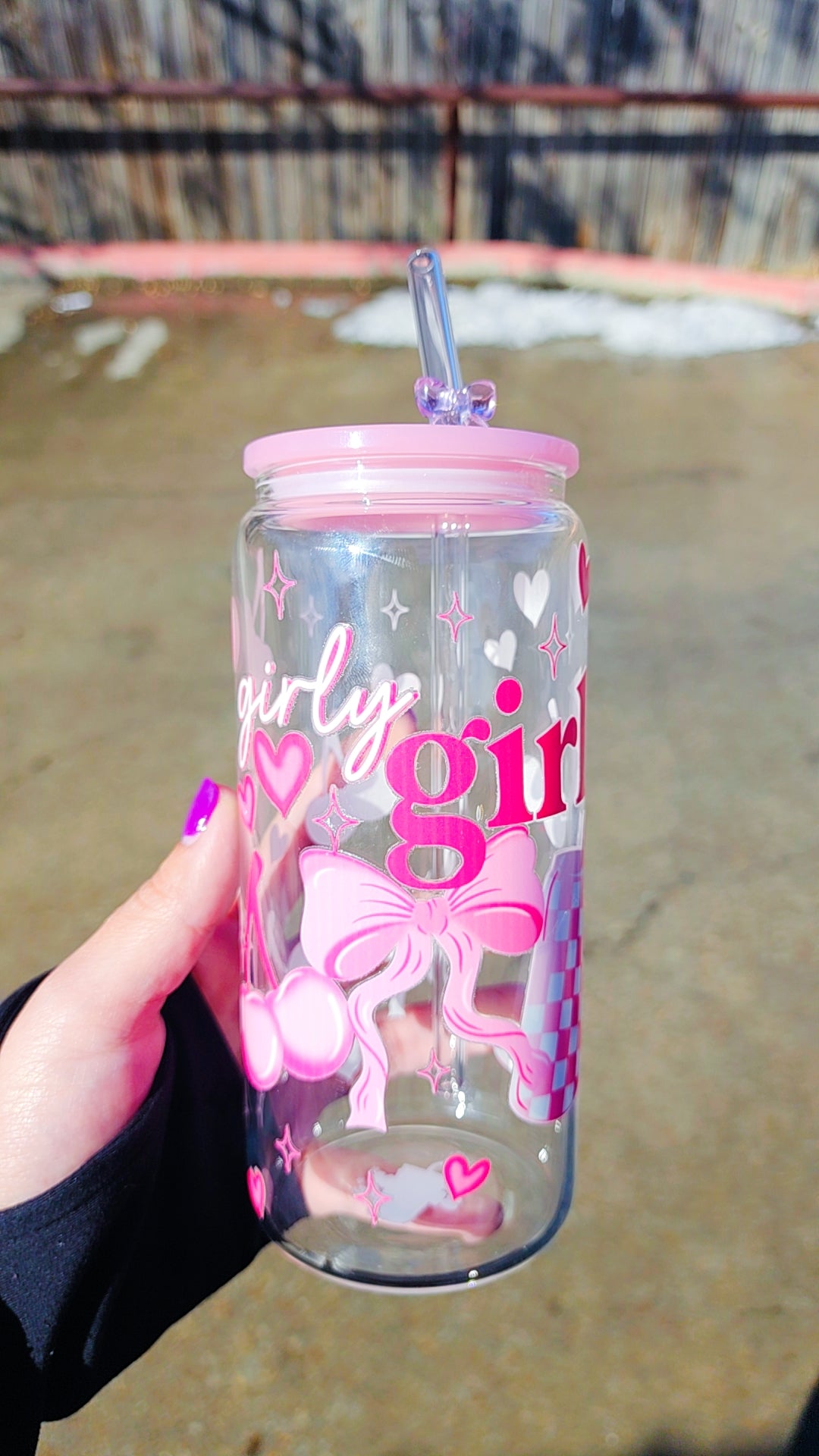 20oz Girly Girl Libby