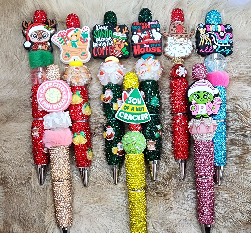 Glam Christmas Pens