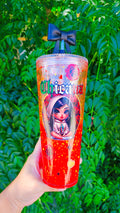Chicana Snowglobe Tumbler